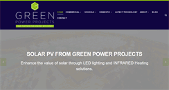 Desktop Screenshot of greenpowerprojects.co.uk